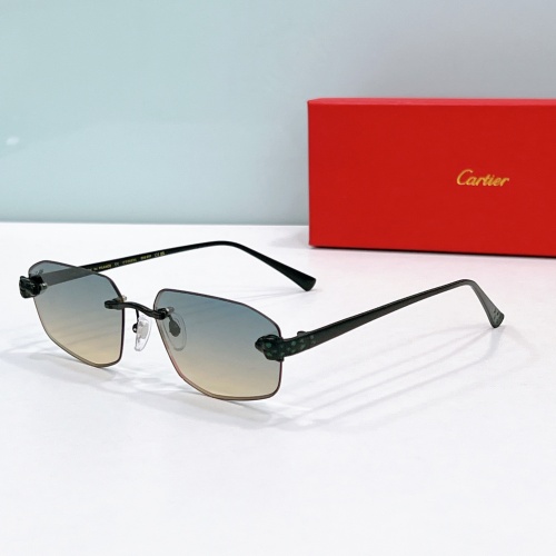 Wholesale Cartier AAA Quality Sunglassess #1236558 $60.00 USD, Wholesale Quality Replica Cartier AAA Quality Sunglassess