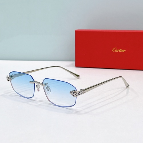 Wholesale Cartier AAA Quality Sunglassess #1236561 $60.00 USD, Wholesale Quality Replica Cartier AAA Quality Sunglassess