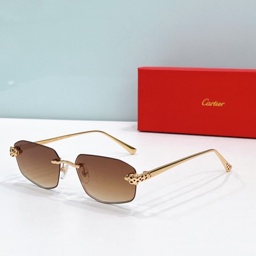 Wholesale Cartier AAA Quality Sunglassess #1236562 $60.00 USD, Wholesale Quality Replica Cartier AAA Quality Sunglassess