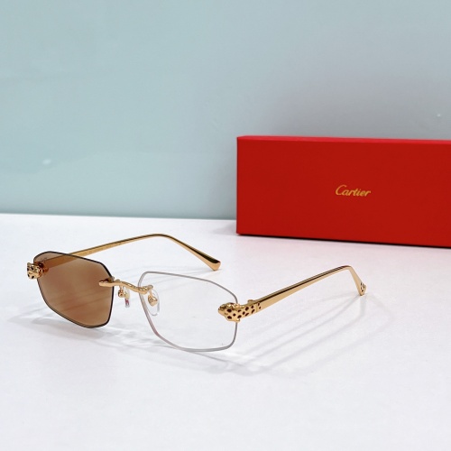 Wholesale Cartier AAA Quality Sunglassess #1236563 $60.00 USD, Wholesale Quality Replica Cartier AAA Quality Sunglassess