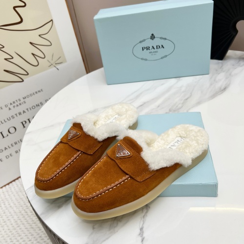 Wholesale Prada Slippers For Women #1236566 $100.00 USD, Wholesale Quality Replica Prada Slippers