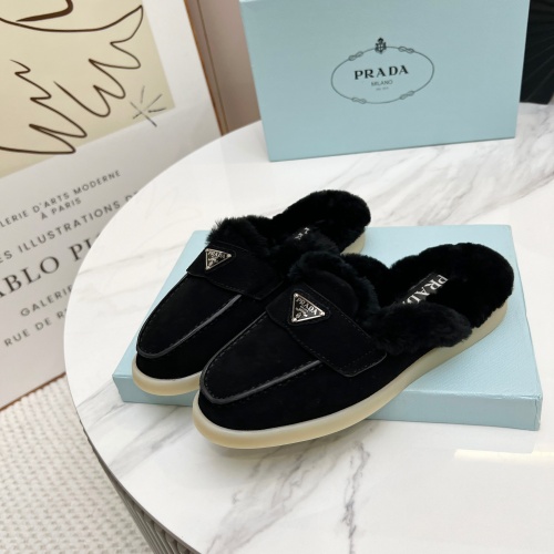 Wholesale Prada Slippers For Women #1236567 $100.00 USD, Wholesale Quality Replica Prada Slippers