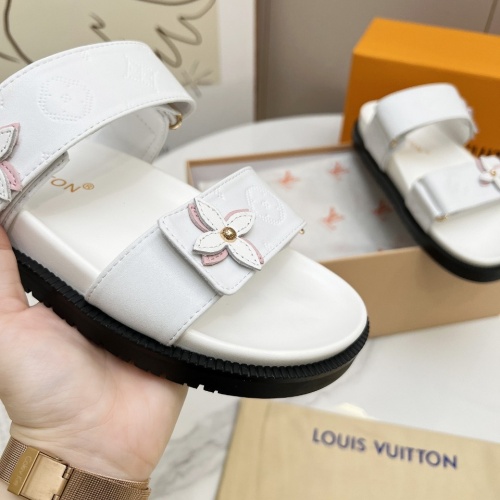 Replica Louis Vuitton Slippers For Women #1236570 $82.00 USD for Wholesale