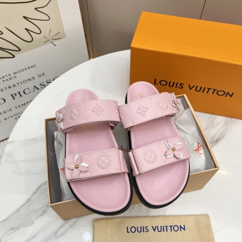 Replica Louis Vuitton Slippers For Women #1236571 $82.00 USD for Wholesale