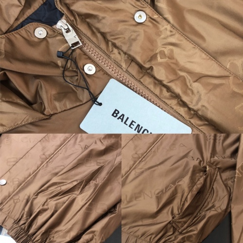 Replica Balenciaga Jackets Long Sleeved For Men #1236573 $85.00 USD for Wholesale