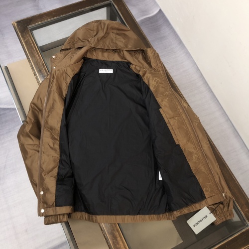 Replica Balenciaga Jackets Long Sleeved For Men #1236573 $85.00 USD for Wholesale