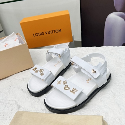 Wholesale Louis Vuitton Sandal For Women #1236575 $82.00 USD, Wholesale Quality Replica Louis Vuitton Sandal