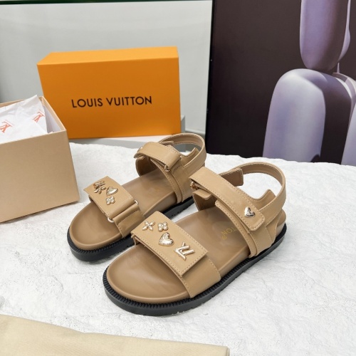 Wholesale Louis Vuitton Sandal For Women #1236576 $82.00 USD, Wholesale Quality Replica Louis Vuitton Sandal