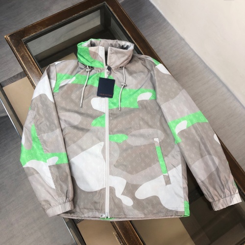 Wholesale Louis Vuitton LV Jackets Long Sleeved For Men #1236606 $88.00 USD, Wholesale Quality Replica Louis Vuitton LV Jackets