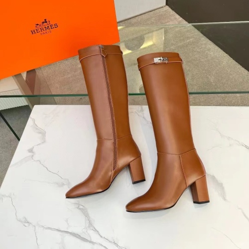 Wholesale Hermes Boots For Women #1236617 $125.00 USD, Wholesale Quality Replica Hermes Boots