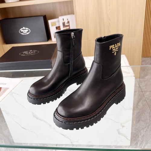 Wholesale Prada Boots For Women #1236646 $108.00 USD, Wholesale Quality Replica Prada Boots