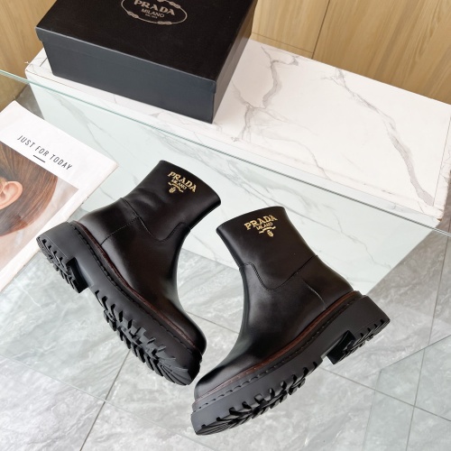 Replica Prada Boots For Women #1236646 $108.00 USD for Wholesale