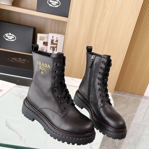 Wholesale Prada Boots For Women #1236652 $108.00 USD, Wholesale Quality Replica Prada Boots