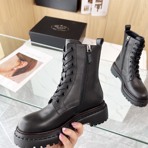 Replica Prada Boots For Women #1236652 $108.00 USD for Wholesale