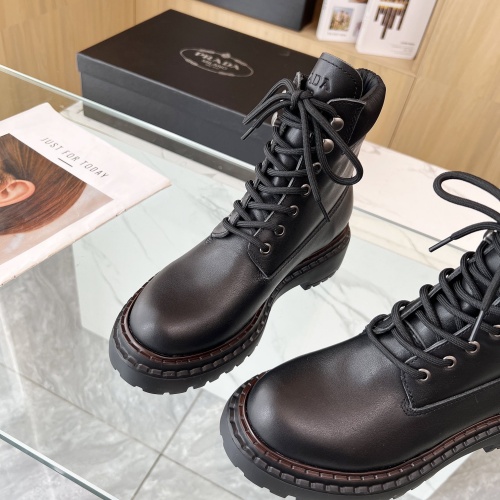 Replica Prada Boots For Women #1236657 $112.00 USD for Wholesale