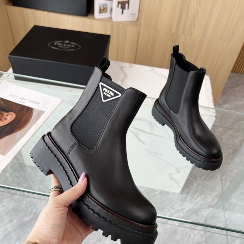 Replica Prada Boots For Women #1236664 $115.00 USD for Wholesale