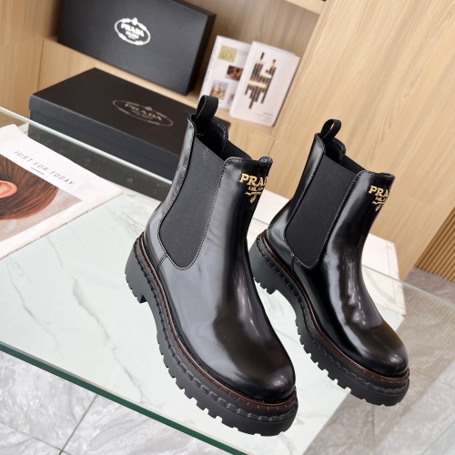 Wholesale Prada Boots For Women #1236666 $115.00 USD, Wholesale Quality Replica Prada Boots