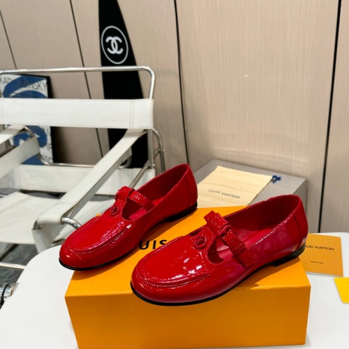 Wholesale Louis Vuitton Flat Shoes For Women #1236670 $115.00 USD, Wholesale Quality Replica Louis Vuitton Flat Shoes