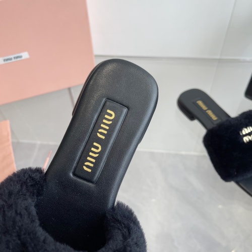 Replica MIU MIU Slippers For Women #1236679 $96.00 USD for Wholesale