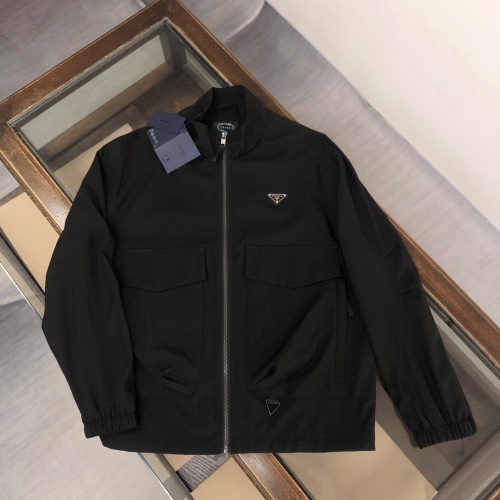 Wholesale Prada Jackets Long Sleeved For Men #1236684 $96.00 USD, Wholesale Quality Replica Prada Jackets