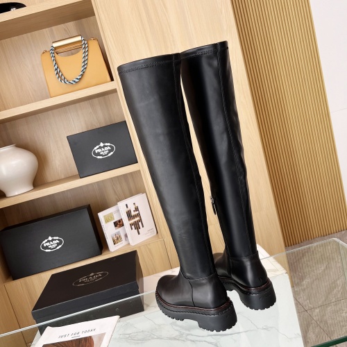 Replica Prada Boots For Women #1236691 $125.00 USD for Wholesale