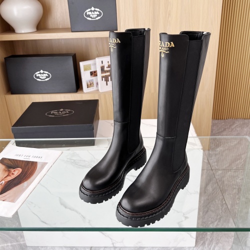 Wholesale Prada Boots For Women #1236700 $145.00 USD, Wholesale Quality Replica Prada Boots