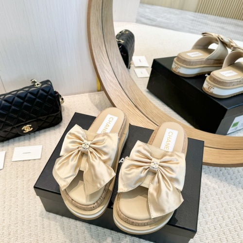 Replica Chanel Slippers For Women #1236716 $102.00 USD for Wholesale