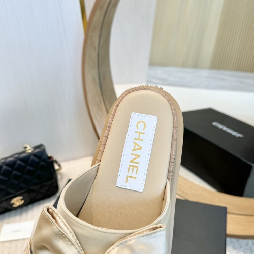 Replica Chanel Slippers For Women #1236716 $102.00 USD for Wholesale