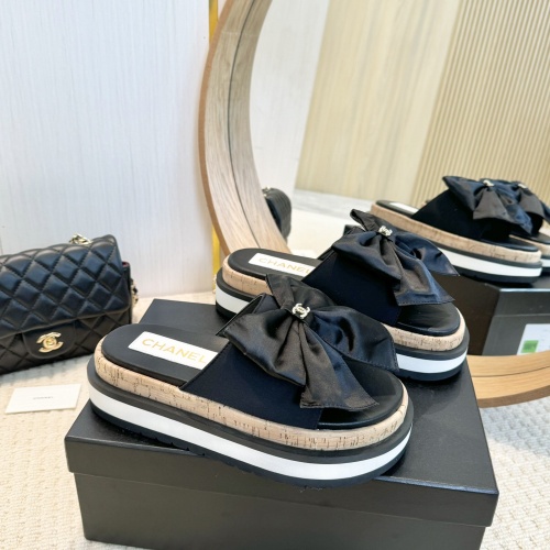 Replica Chanel Slippers For Women #1236717 $102.00 USD for Wholesale