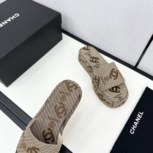 Replica Chanel Slippers For Women #1236723 $85.00 USD for Wholesale