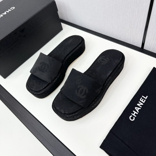 Wholesale Chanel Slippers For Women #1236726 $85.00 USD, Wholesale Quality Replica Chanel Slippers