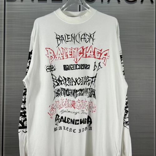 Wholesale Balenciaga T-Shirts Long Sleeved For Unisex #1236731 $52.00 USD, Wholesale Quality Replica Balenciaga T-Shirts