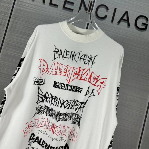 Replica Balenciaga T-Shirts Long Sleeved For Unisex #1236731 $52.00 USD for Wholesale