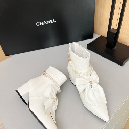 Replica Chanel Boots For Women #1236741 $115.00 USD for Wholesale