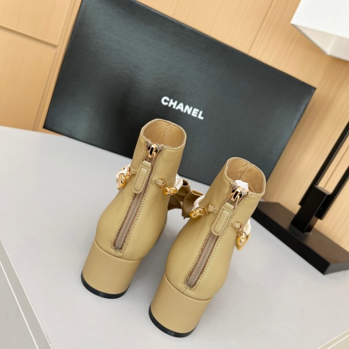 Replica Chanel Boots For Women #1236742 $115.00 USD for Wholesale