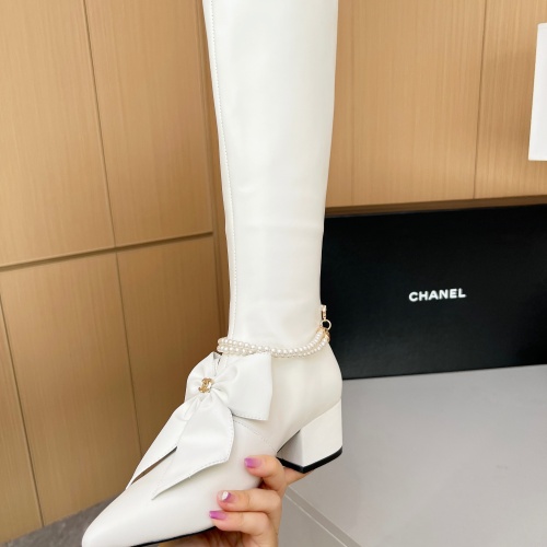 Replica Chanel Boots For Women #1236745 $150.00 USD for Wholesale