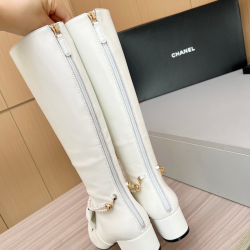 Replica Chanel Boots For Women #1236745 $150.00 USD for Wholesale