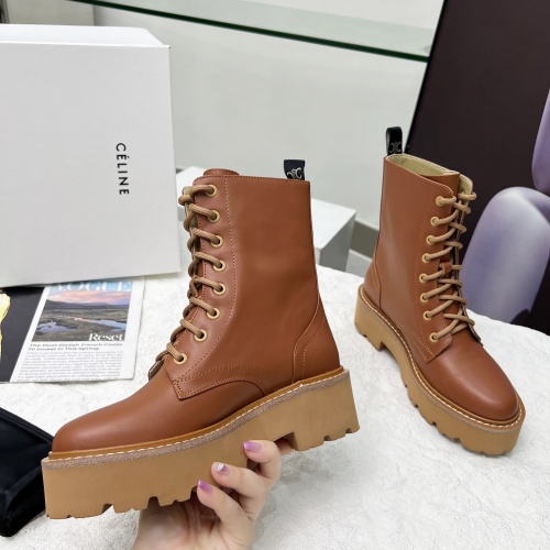 Replica Celine Boots For Women #1236750 $108.00 USD for Wholesale