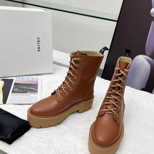 Replica Celine Boots For Women #1236750 $108.00 USD for Wholesale