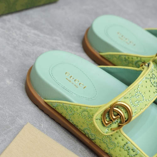 Replica Gucci Slippers For Women #1236755 $112.00 USD for Wholesale