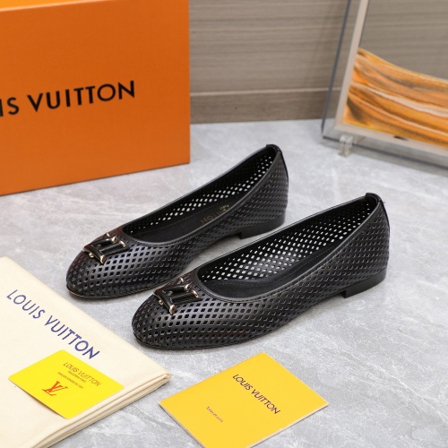 Wholesale Louis Vuitton Flat Shoes For Women #1236758 $112.00 USD, Wholesale Quality Replica Louis Vuitton Flat Shoes