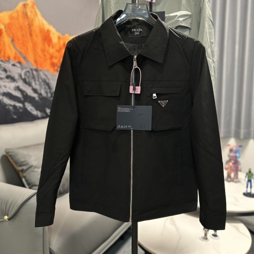 Wholesale Prada Jackets Long Sleeved For Unisex #1236771 $76.00 USD, Wholesale Quality Replica Prada Jackets