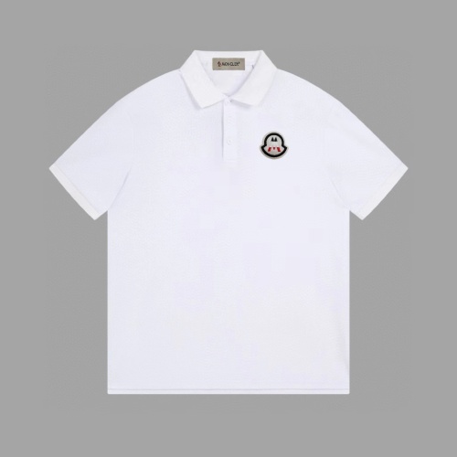 Wholesale Moncler T-Shirts Short Sleeved For Men #1236855 $42.00 USD, Wholesale Quality Replica Moncler T-Shirts