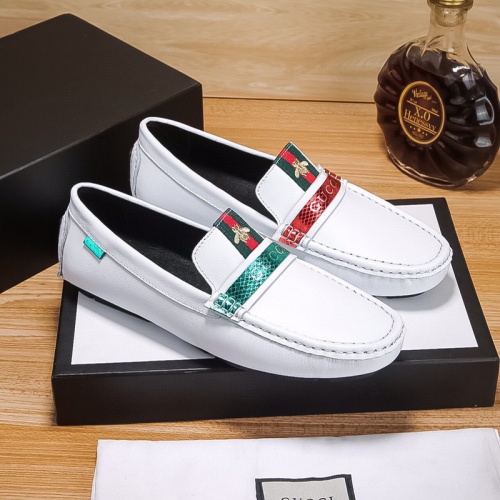 Wholesale Gucci Oxfords Shoes For Men #1236885 $72.00 USD, Wholesale Quality Replica Gucci Oxfords Shoes