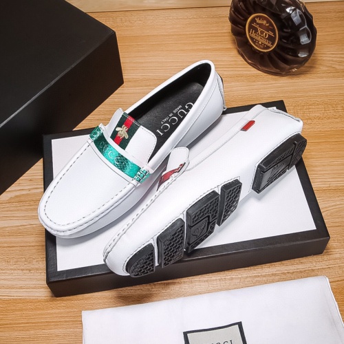 Replica Gucci Oxfords Shoes For Men #1236885 $72.00 USD for Wholesale