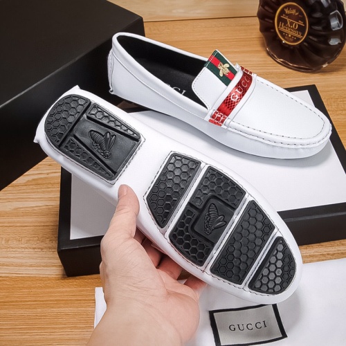 Replica Gucci Oxfords Shoes For Men #1236885 $72.00 USD for Wholesale