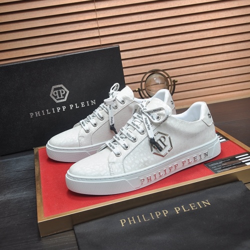 Wholesale Philipp Plein PP Casual Shoes For Men #1236930 $80.00 USD, Wholesale Quality Replica Philipp Plein PP Casual Shoes