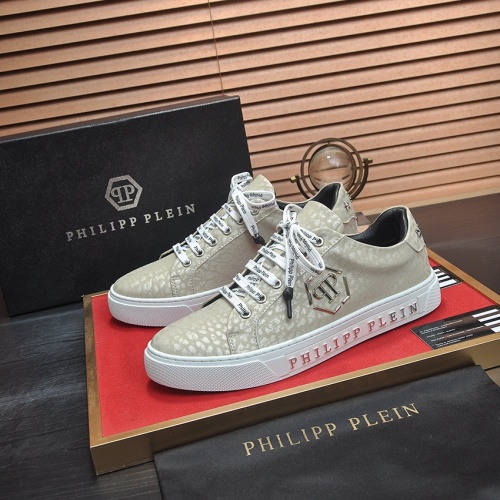 Wholesale Philipp Plein PP Casual Shoes For Men #1236931 $80.00 USD, Wholesale Quality Replica Philipp Plein PP Casual Shoes