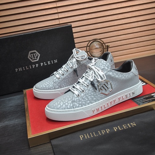 Wholesale Philipp Plein PP Casual Shoes For Men #1236933 $80.00 USD, Wholesale Quality Replica Philipp Plein PP Casual Shoes