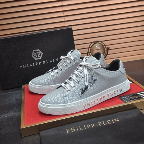 Wholesale Philipp Plein PP Casual Shoes For Men #1236947 $80.00 USD, Wholesale Quality Replica Philipp Plein PP Casual Shoes